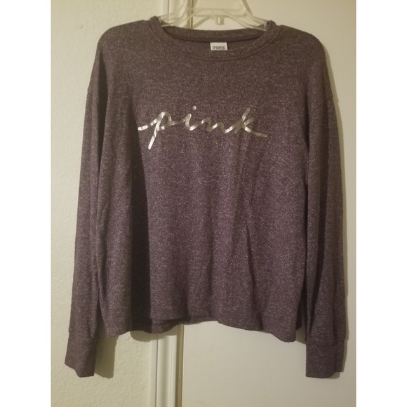 Victoria's Secret Other - PINK Victoria's Secret Sleepwear Small Top Long Sleeve Stretchy Cozy Loungewear